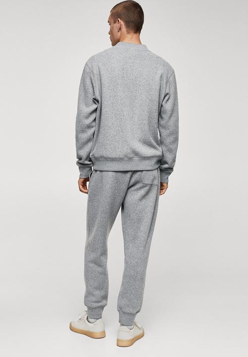 MANGO - Sweatshirt cozyb - medium grey