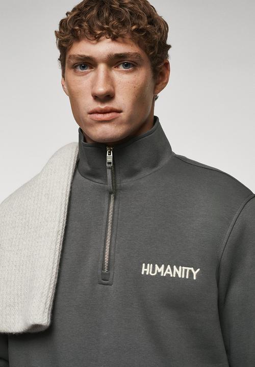 MANGO - Sweatshirt humanp - dark navy