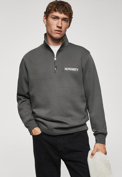 MANGO - Sweatshirt humanp - dark navy