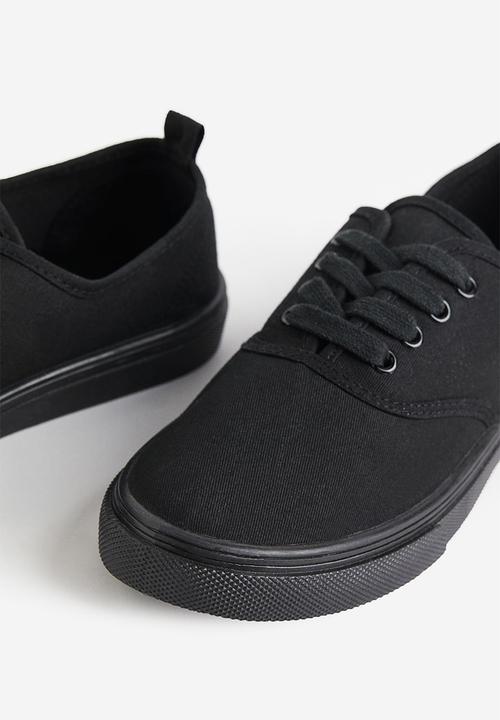 H&M - Canvas trainers - black