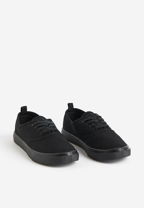H&M - Canvas trainers - black