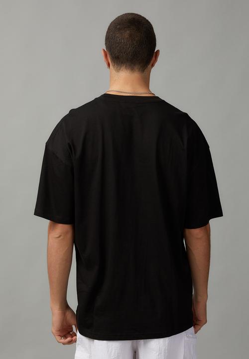 Factorie - Oversized open gallery T-shirt - black/open gallery