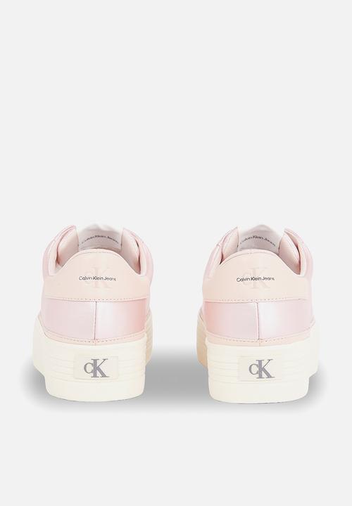 Calvin Klein - Vulc flatform laceup ny pearl wn - Pearlized Peach Blush