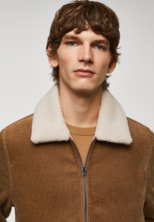 MANGO - Jacket jerry - ochre