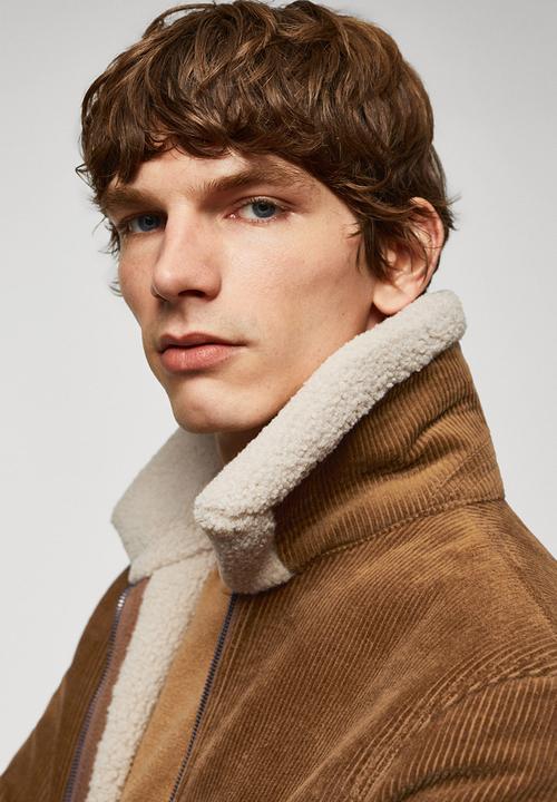 MANGO - Jacket jerry - ochre