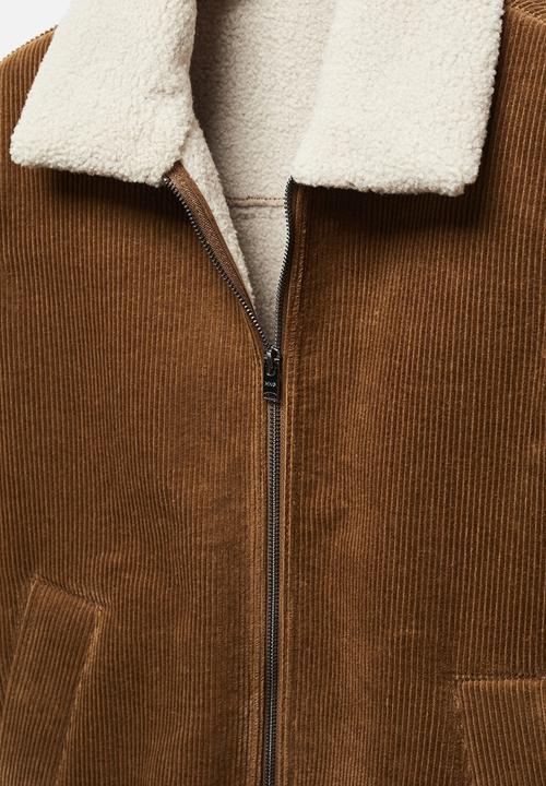 MANGO - Jacket jerry - ochre