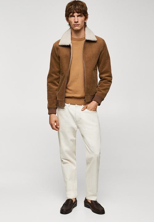 MANGO - Jacket jerry - ochre