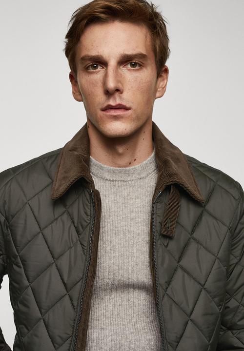 MANGO - Jacket gabriel - khaki