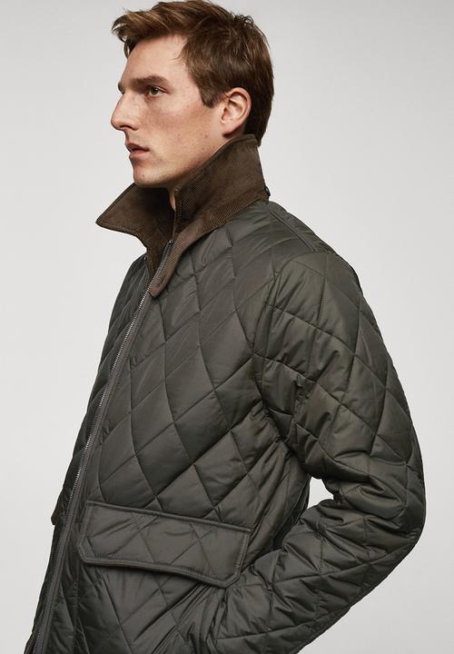 MANGO - Jacket gabriel - khaki