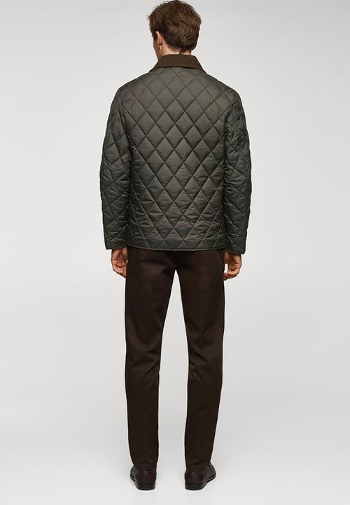 MANGO - Jacket gabriel - khaki