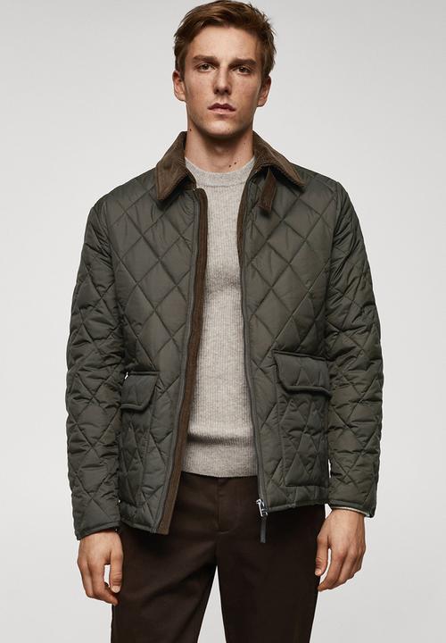 MANGO - Jacket gabriel - khaki