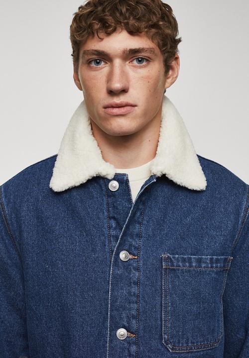 MANGO - Jacket union - blue