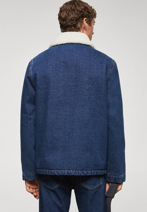 MANGO - Jacket union - blue