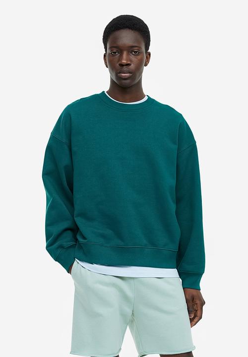 H&M - Regular fit sweatshorts - turquoise