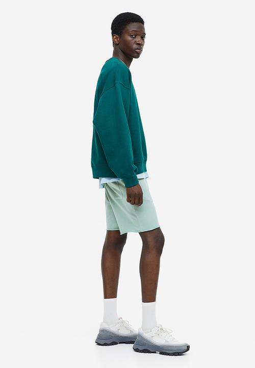 H&M - Regular fit sweatshorts - turquoise