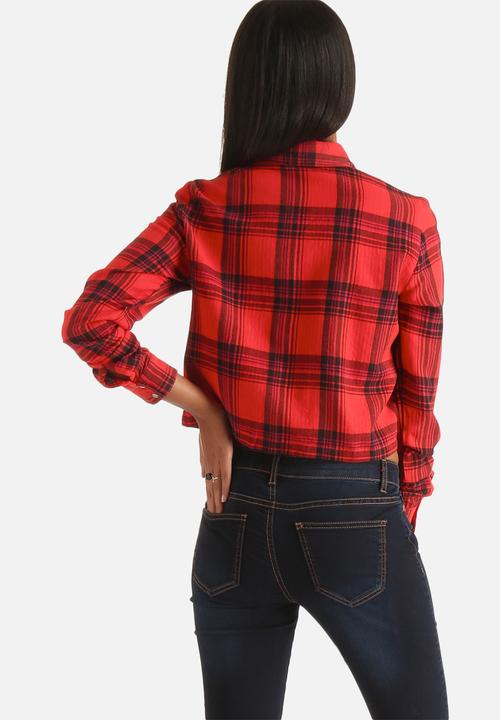 Noisy May - Erik Check Zip Shirt