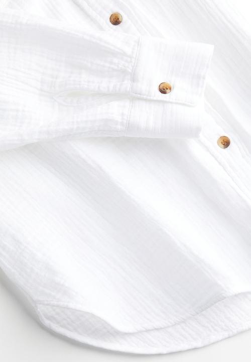 H&M - Cotton shirt - white