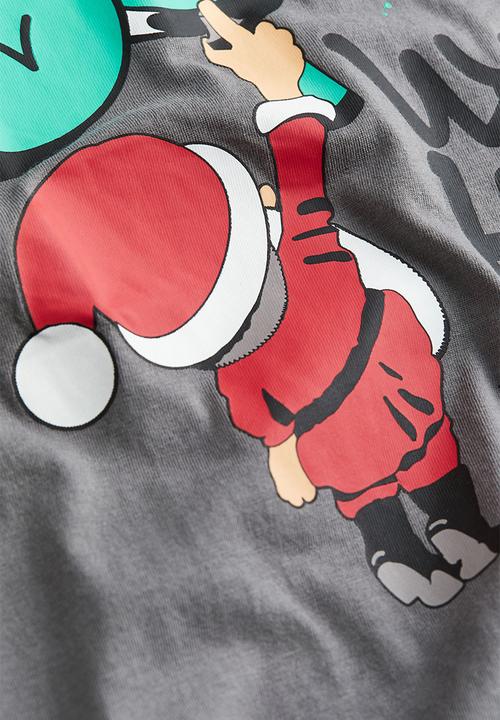 H&M - Printed t-shirt - grey
