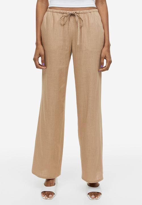 H&M - Wide trousers - beige