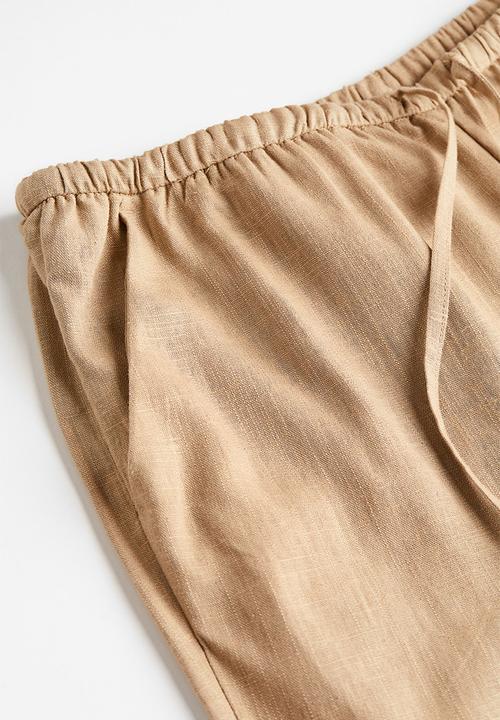 H&M - Wide trousers - beige