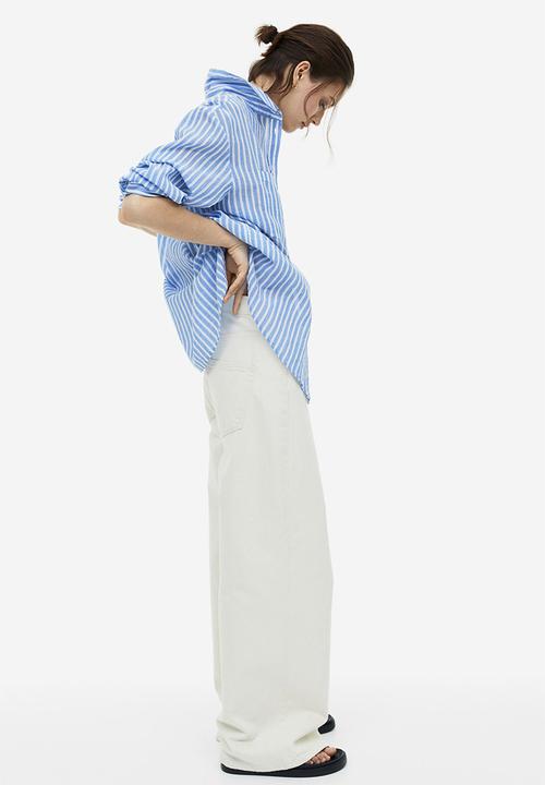 H&M - Cotton shirt - blue