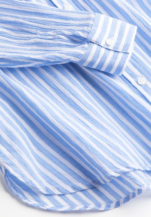 H&M - Cotton shirt - blue