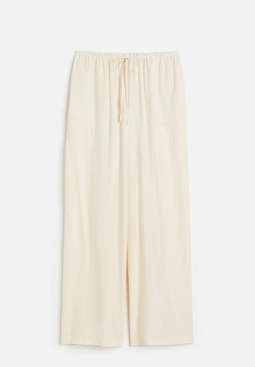H&M - Wide trousers - beige