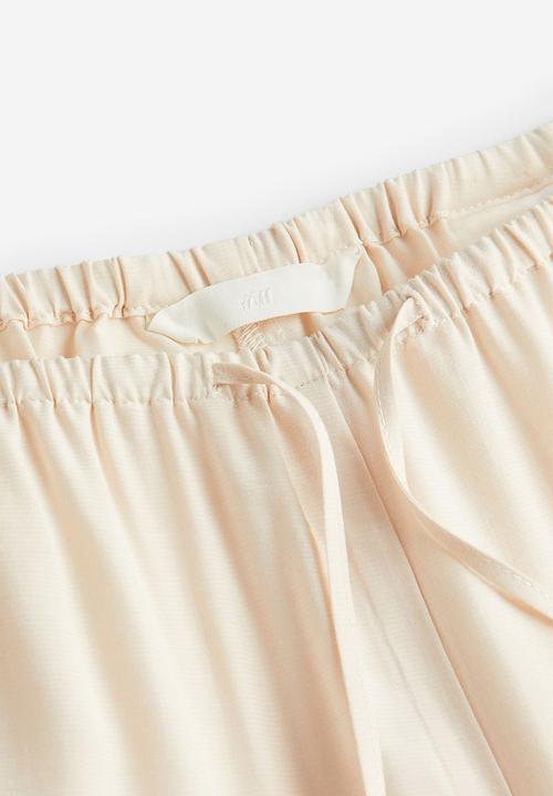 H&M - Wide trousers - beige