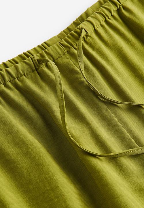 H&M - Wide trousers - green