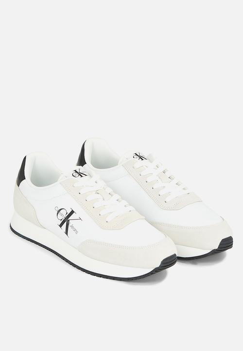 Calvin Klein - Retro runner su-ny - bright white