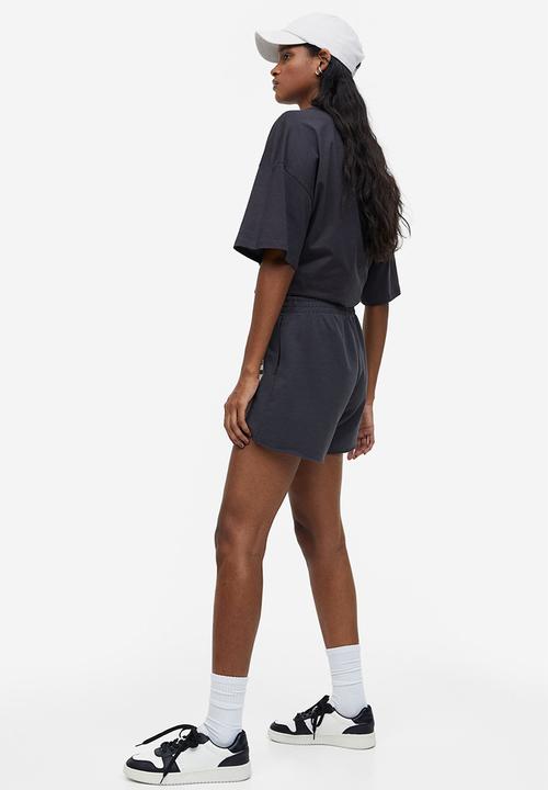 H&M - Printed sweat shorts - grey
