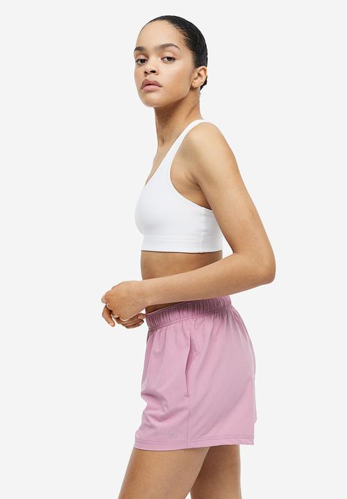 H&M - Drymove™ sports shorts - pink