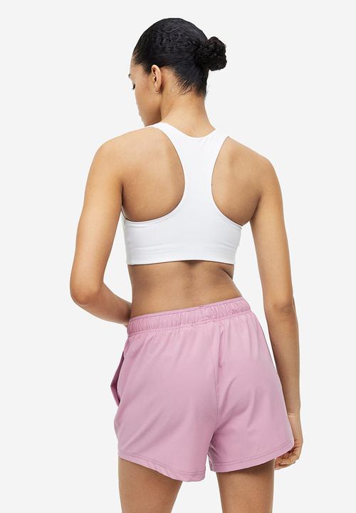 H&M - Drymove™ sports shorts - pink