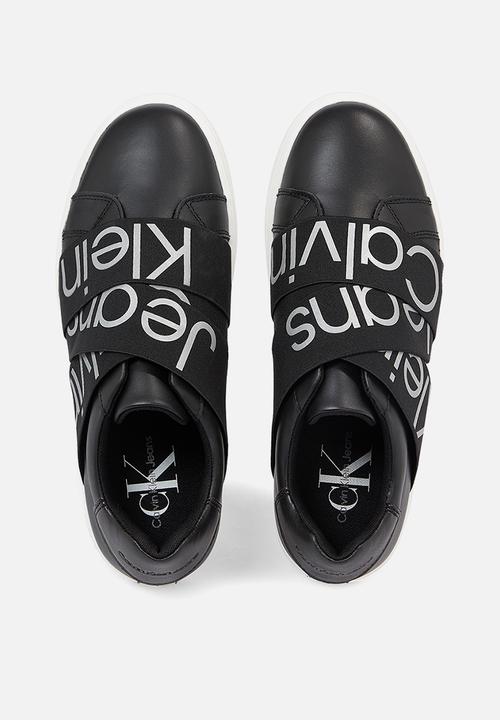 Calvin Klein - Classic cupsole elastic wn - black/reflective