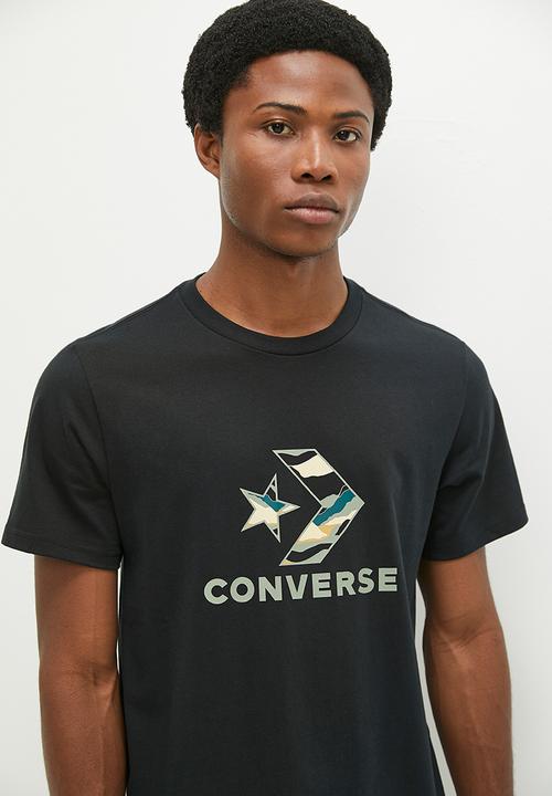 Converse - Winter Star Chev Fill Graphic Tee - Converse Black