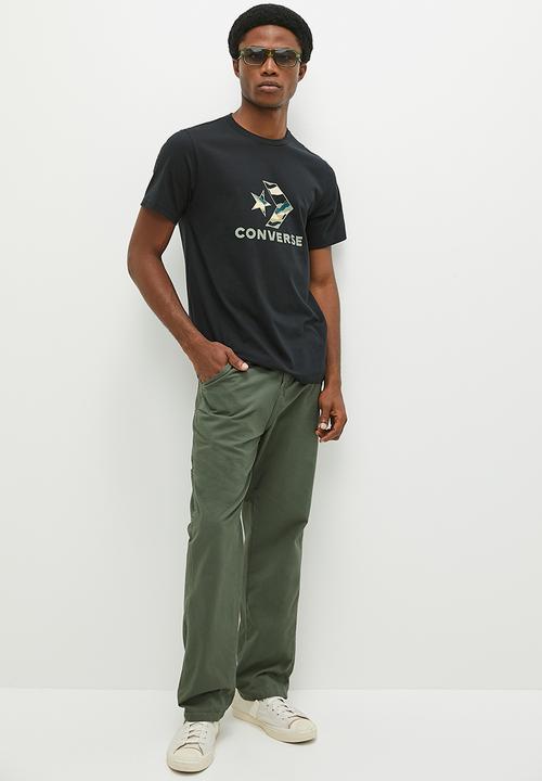 Converse - Winter Star Chev Fill Graphic Tee - Converse Black