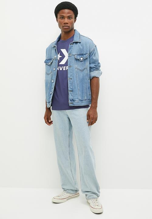Converse - Standard fit center front large logo star chev - uncharted waters
