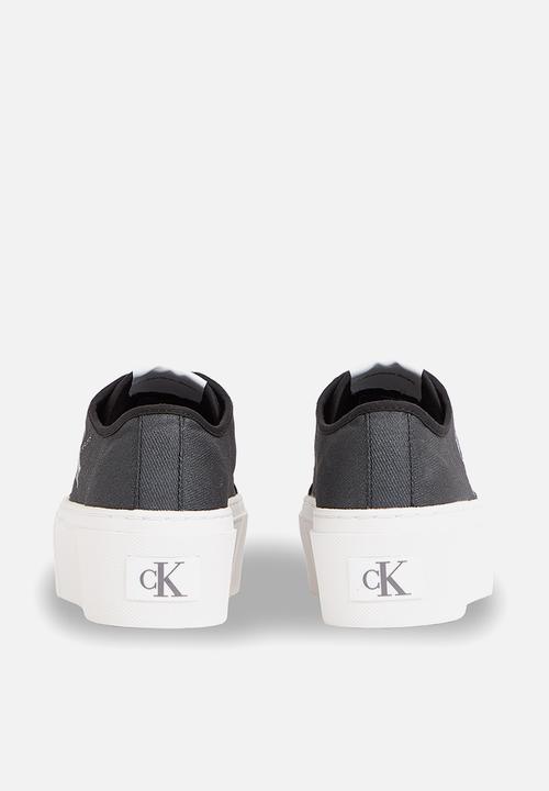 Calvin Klein - Cupsole flatform ny pearl wn - black/lavender aura