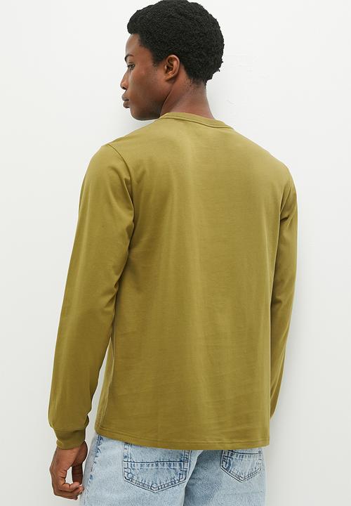 Converse - Converse Go-To Embroidered Star Chevron Long Sleeve Tee - Cosmic Turtle