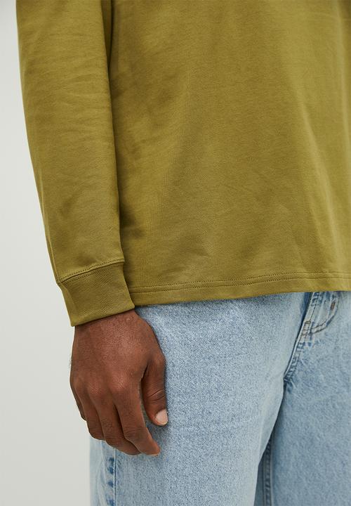 Converse - Converse Go-To Embroidered Star Chevron Long Sleeve Tee - Cosmic Turtle
