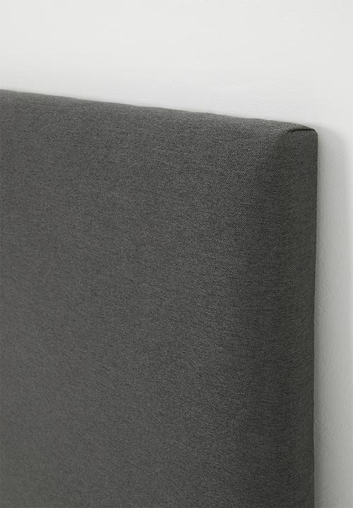 Sixth Floor - Mayfair Upholstered Full Length headboard - Charcoal