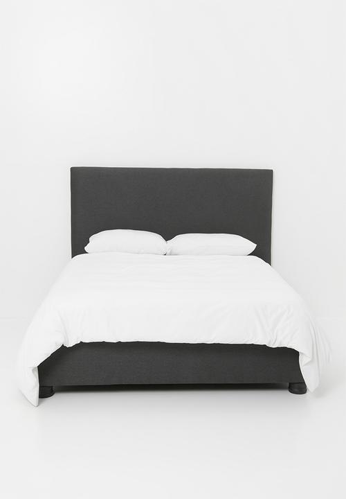 Sixth Floor - Mayfair Upholstered Full Length headboard - Charcoal
