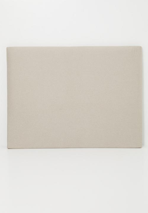 Sixth Floor - Mayfair Full Length Upholstered headboard - Natural