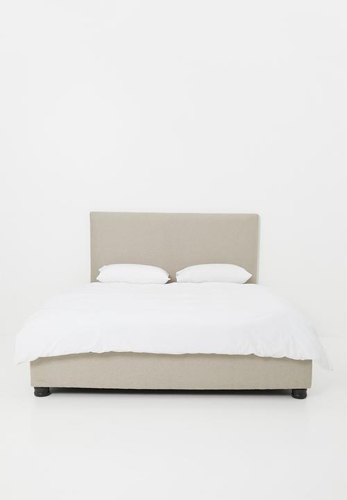 Sixth Floor - Mayfair Full Length Upholstered headboard - Natural
