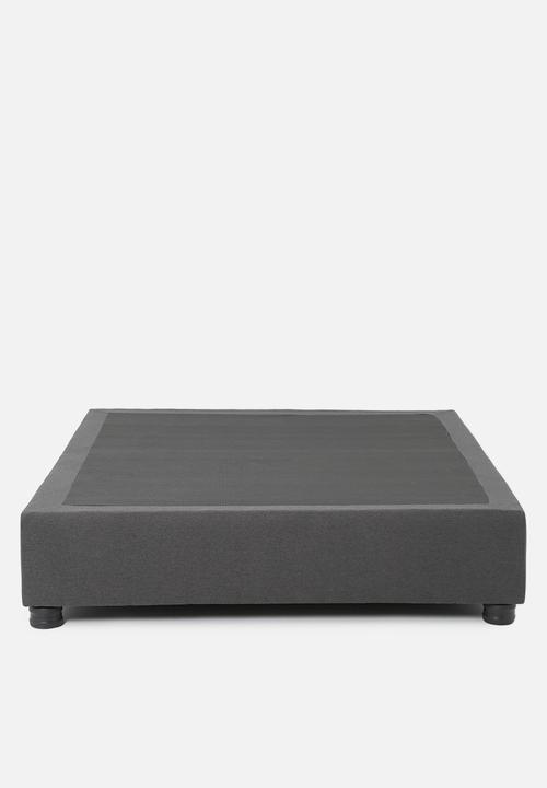 Sixth Floor - Mayfair Upholstered Bed Base - Charcoal
