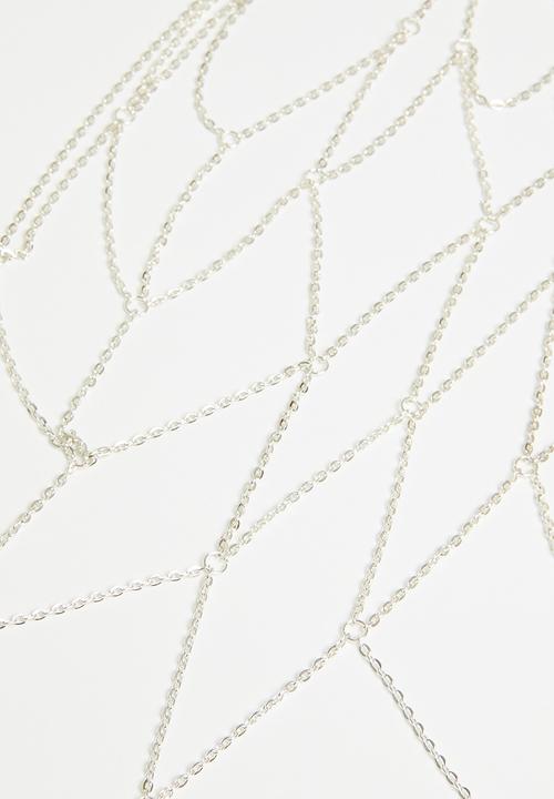 Superbalist - Billie body chain - silver