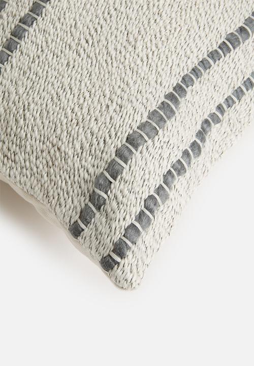 Sixth Floor - Luminarion Cushion Cover - Grey & Neutral 