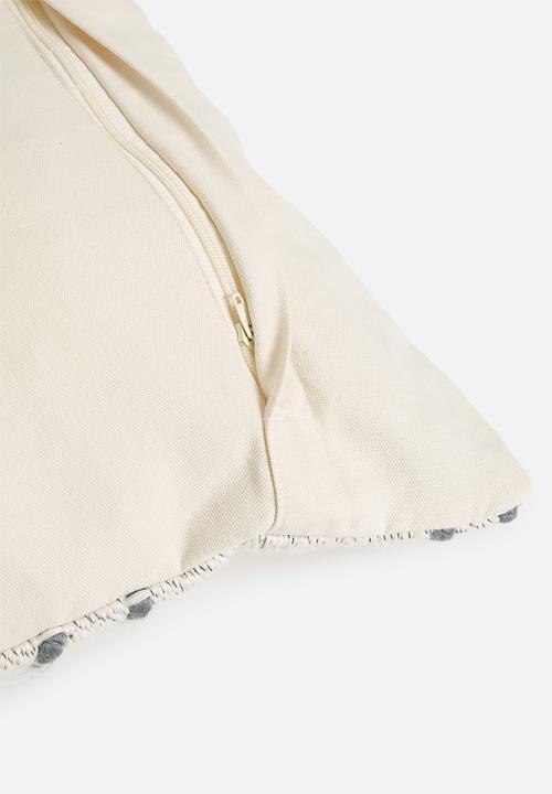 Sixth Floor - Luminarion Cushion Cover - Grey & Neutral 