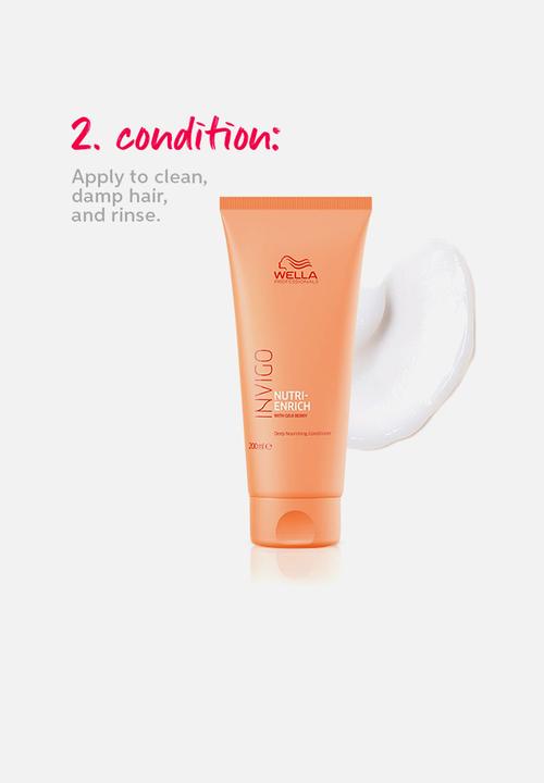 Wella Professionals - Invigo Nutri Enrich Deep Nourishing Conditioner - 200ml