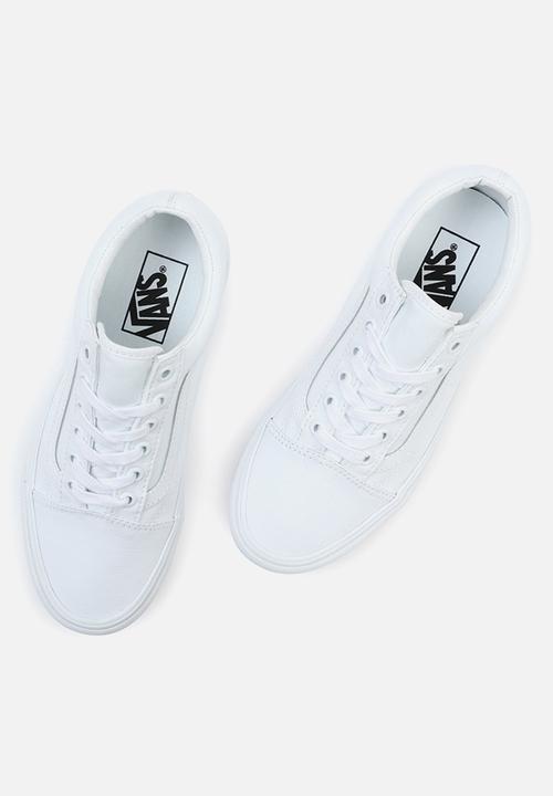 Vans - Ua old skool stackform -  true white